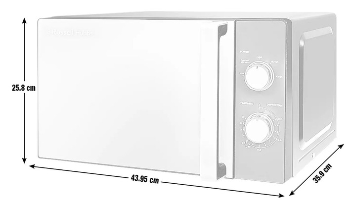 RUSSELL HOBS KUCHENKA MIKROFALOWA Mikrofalówka 20L