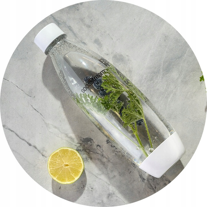 Zestaw SodaStream 2 butelki Fuse Białe + Cylinder