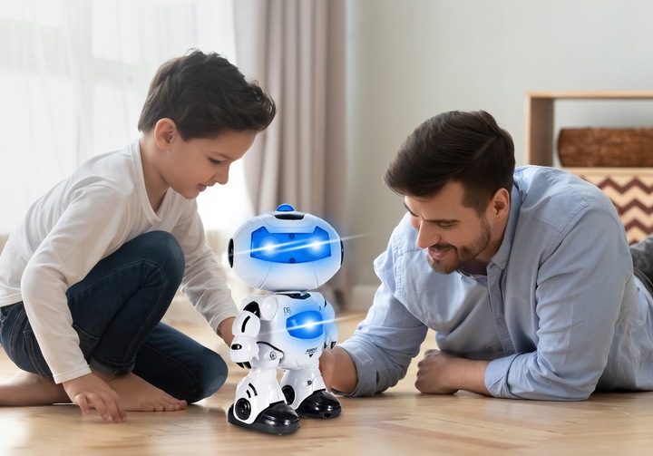 ROBOT NA PILOTA Zdalnie Sterowany AGENT WOWEE WILO RC NA BATERIE DLA DZIECI