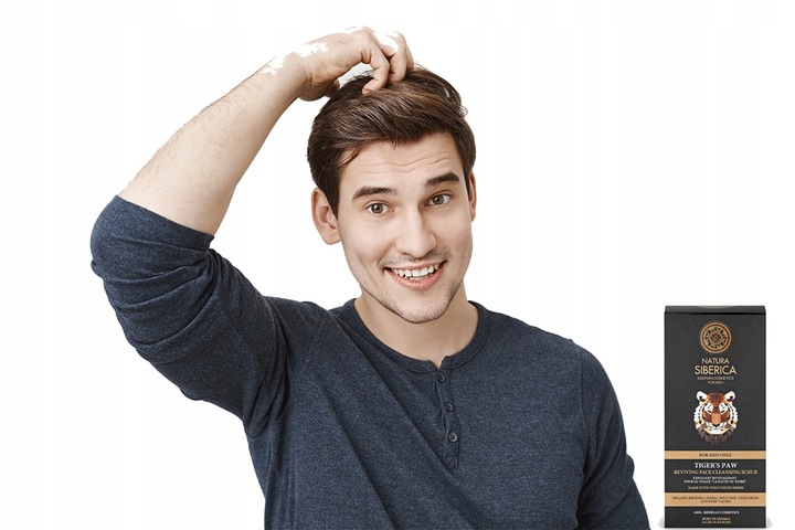 NATURA SIBERICA MEN ORZEŹWIAJĄCY PEELING DO TWARZY DLA MĘŻCZYZN 150 ml