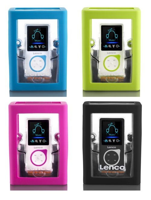 Lenco Xemio-657 1.8" MP4 4GB E-book KOLORY