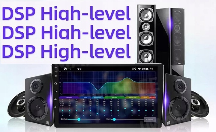 RADIO GPS 2DIN ANDROID AUTO 11 WiFI BT RDS CARPLAY