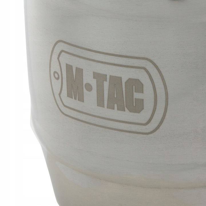 KUBEK TERMICZNY DO PIWA ZE STALI NIERDZEWNEJ KUFEL NIETŁUKĄCY M-TAC 450 ML