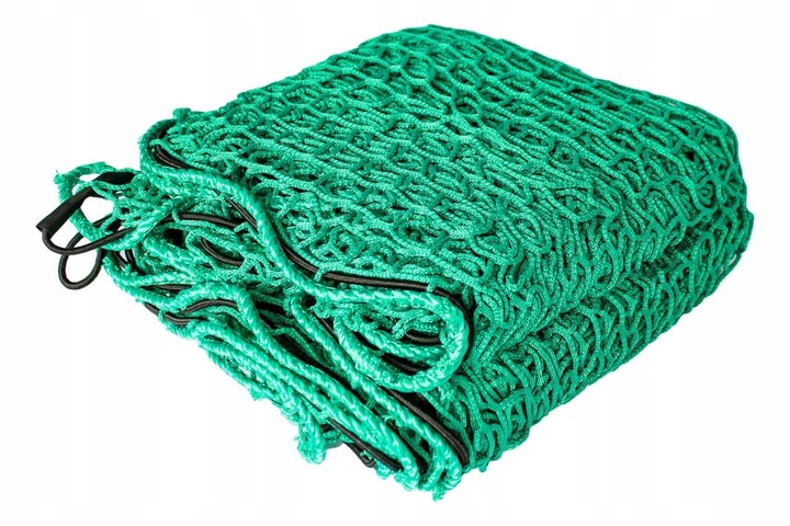 Siatka zabezpieczająca na przyczepkę 150x270 z gumą transportowa ochronna