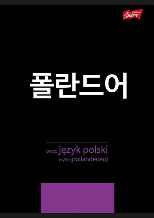 Komplet 10 zeszytów A5 60k tematyczny ściągą K-POP