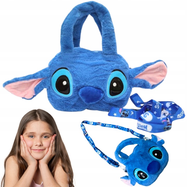 TOREBKA TORBA STITCH STICH NA RAMIĘ PLUSZOWA MASKOTKA PLUSZOWA