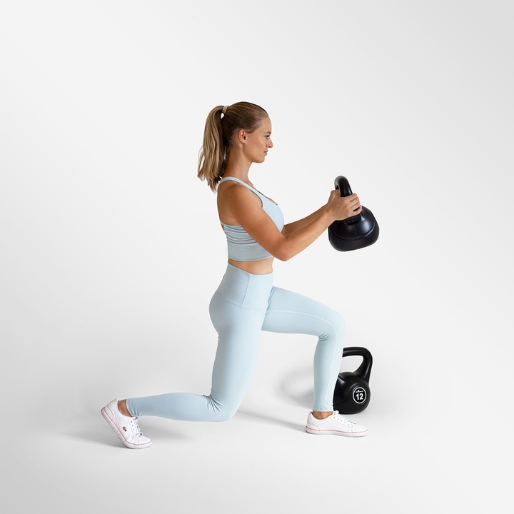 KETTLEBELL CIĘŻAREK 8 KG KULA KETTLE HANTLA HANTEL FITNESS ABS DO ĆWICZEŃ