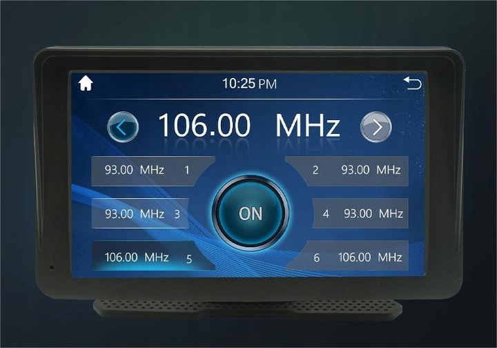 STACJA MULTIMEDIALNA SAMOCHODU RADIO CARPLAY ANDROID APPLE 7" 1080p PL Menu