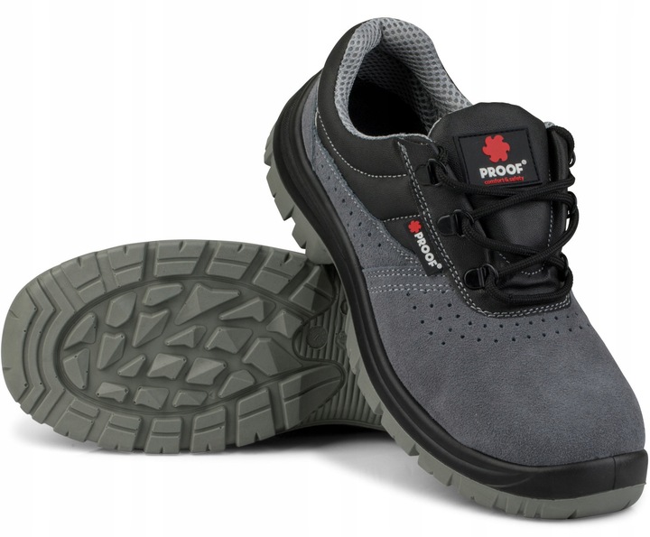 Buty robocze BHP z Metalowym Noskiem ANTYPRZEBICIOWE S1P KAPS3 + WKŁADKA