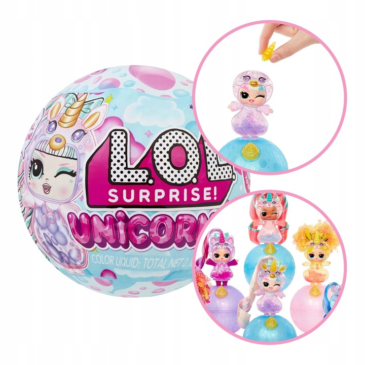 LOL SURPRISE UNICORN LALECZKA JEDNOROŻEC KULA121336