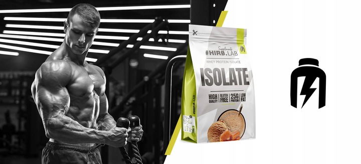 Izolat Białka BIAŁKO 700 g wpi Whey Protein Isolate Słony Karmel HIRO