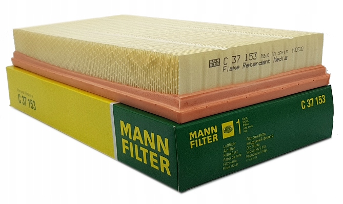 FILTR POWIETRZA MANN AUDI A3 TT LEON BORA GOLF IV C37153