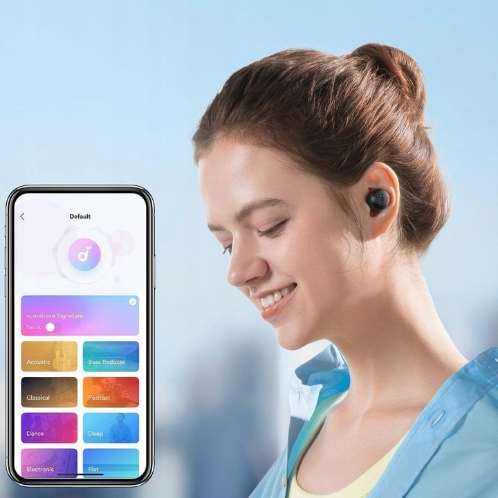 Słuchawki bezprzewodowe Soundcore R50i Bluetooth 5.3 Czarne