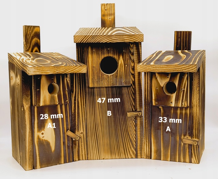 Budka Lęgowa dla Ptaków Wróbel Typ A