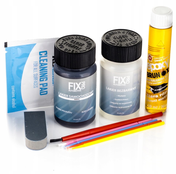 FixPro LAKIER SAMOCHODOWY AUDI LZ7L ZAPRAWKA ZESTAW NA RDZE 50ml