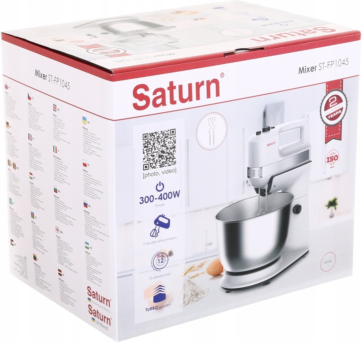 Mikser z misą SATURN ST-FP1045