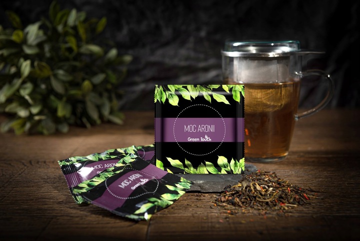 Zestaw herbat 100 saszetek Green Touch liściasta