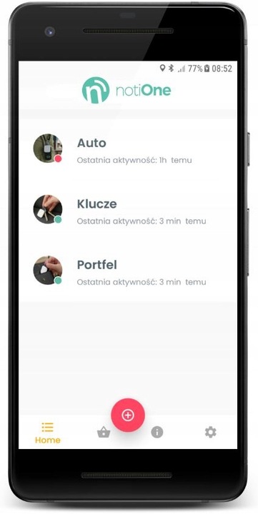 LOKALIZATOR KLUCZY SAMOCHODU PSA ROWERU GPS Z SYGNAŁEM NOTIONE GO PLUS