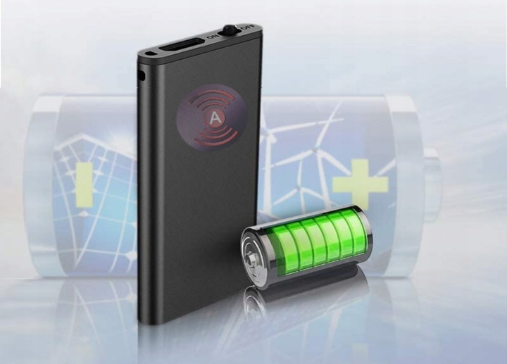 Dyktafon mini mały szpiegowski 32GB podsłuch draVires