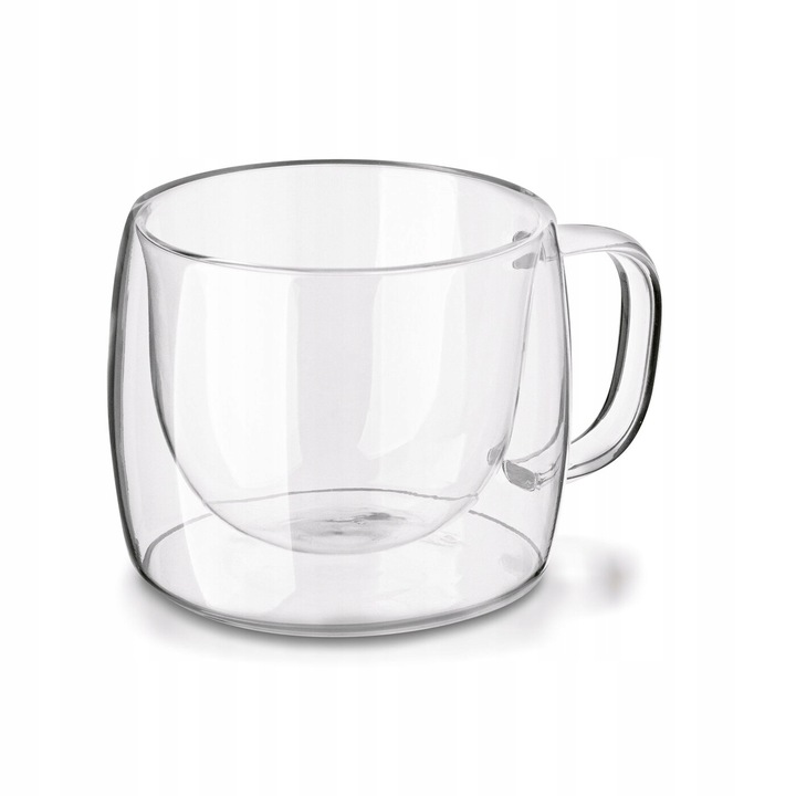 Duże SZKLANKI TERMICZNE do kawy 350ml komplet szklanek 2 szt. Sublime Mona