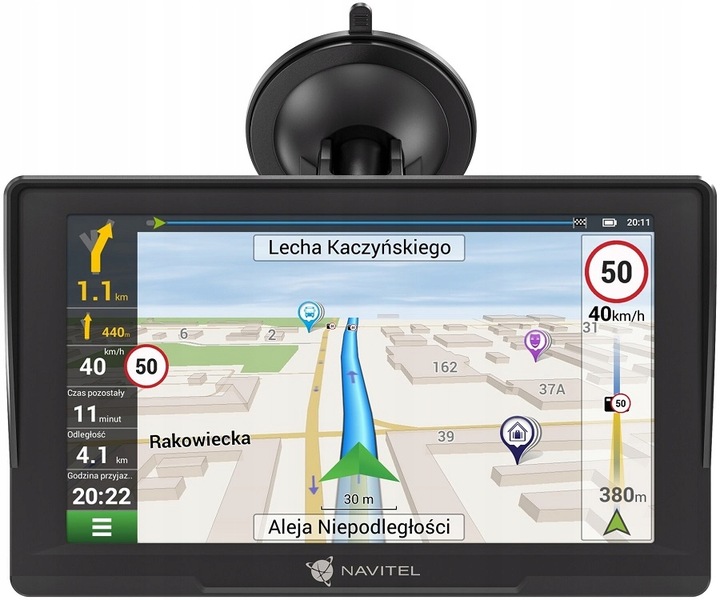 NAWIGACJA SAMOCHODOWA NAVITEL E777 DLA CIĘŻARÓWEK TIR TRUCK 7" EUROPA