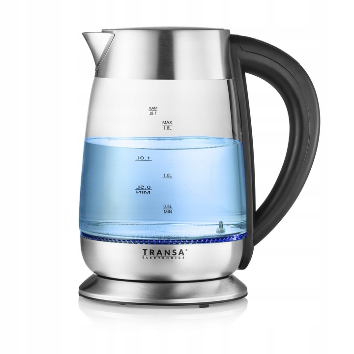 Czajnik elektryczny SZKLANY REGULACJA TEMPERATURY LCD DOTYKOWY PANEL 1,8 L