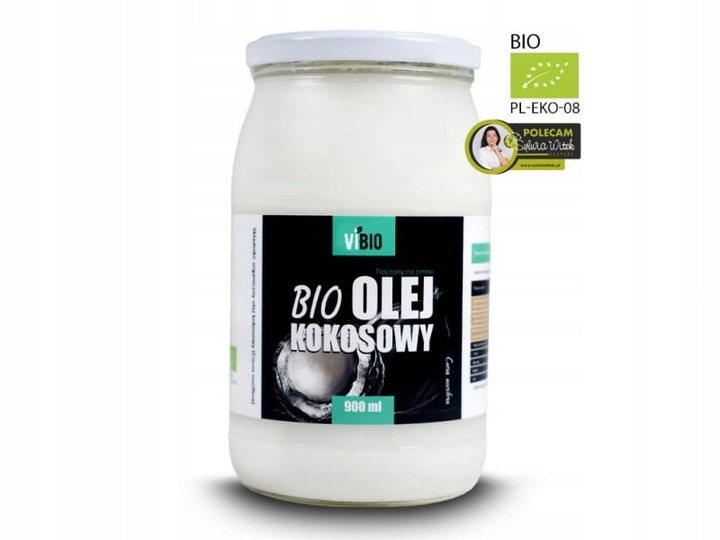 Olej kokosowy nierafinowany do smażenia 900 ml