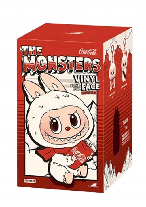 ORYGINALNE Laleczki Pop Mart Labubu The Monsters Coca - Cola Series Brelok