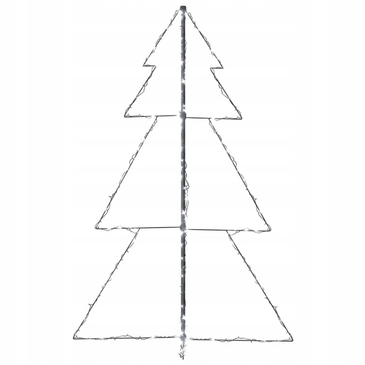 Ozdoba świąteczna LED w kształcie choinki, 200