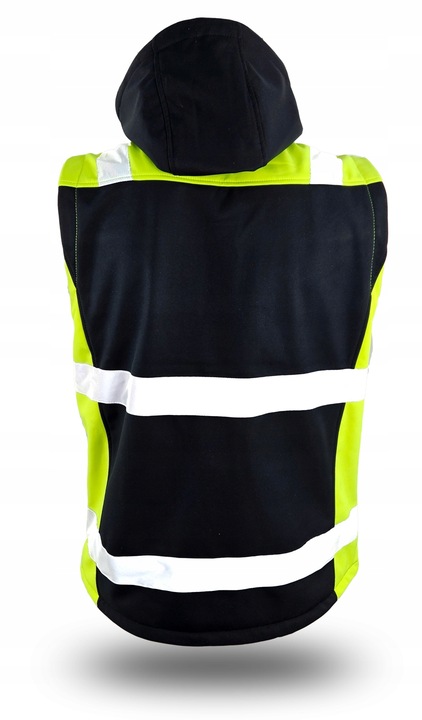 KAMIZELKA ROBOCZA Bezrękawnik KURTKA SOFTSHELL BHP HI-VIS ODBLASKI OC