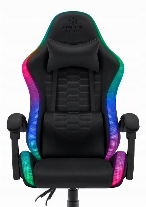 FOTEL GAMINGOWY DLA GRACZA BIUROWY HELL'S