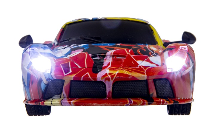 Samochód zdalnie sterowany graffiti, światło R/C