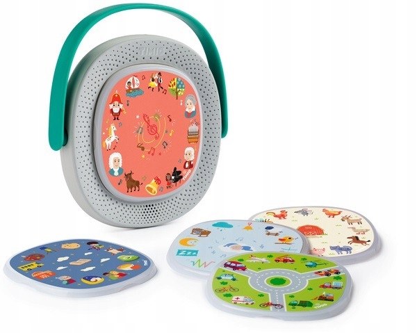 TIMIO Interaktywna Zabawka Edukacyjna Odtwarzacz Z Dyskami 8 Języków