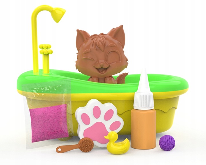 Brudaski w kąpieli Kotki Zestaw Łazienka Kotek Tofik Epee 60360