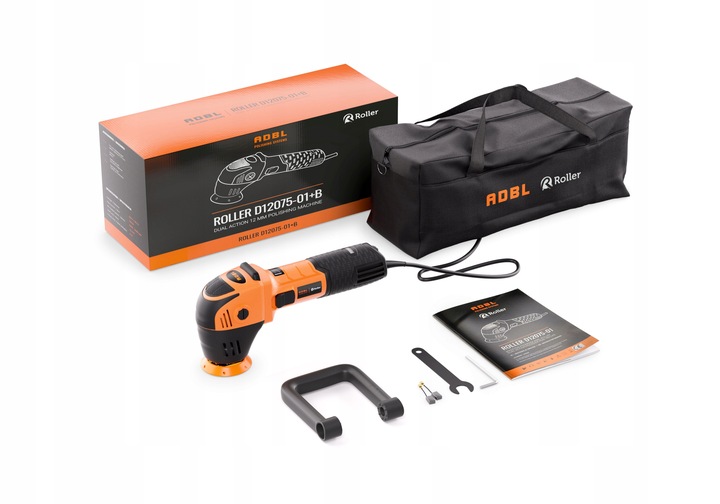 ADBL Roller D12075-01 +BAG polerka Dual Action skok 12+ ZESTAW PADÓW