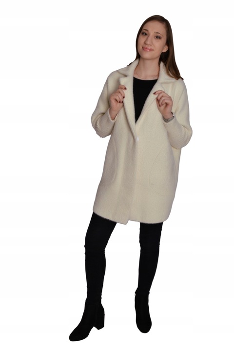 Płaszczyk ALPAKA oversize size plus DUŻY ROZMIAR