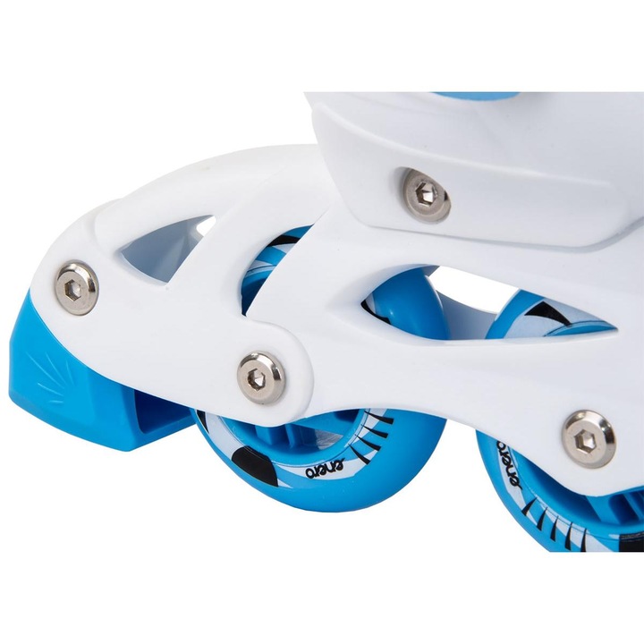 REGULOWANE ŁYŻWOROLKI WROTKI ŁYŻWY DLA DZIECI 4W1 ENERO 30-33 NIEBIESKIE