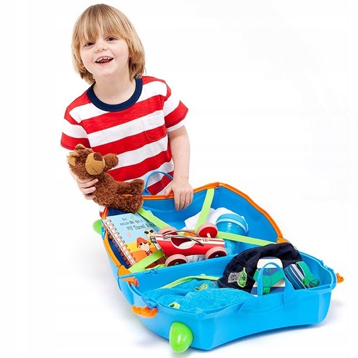 WALIZKA TRUNKI JEŻDŻĄCA WALIZECZKA JEŹDZIK 2w1