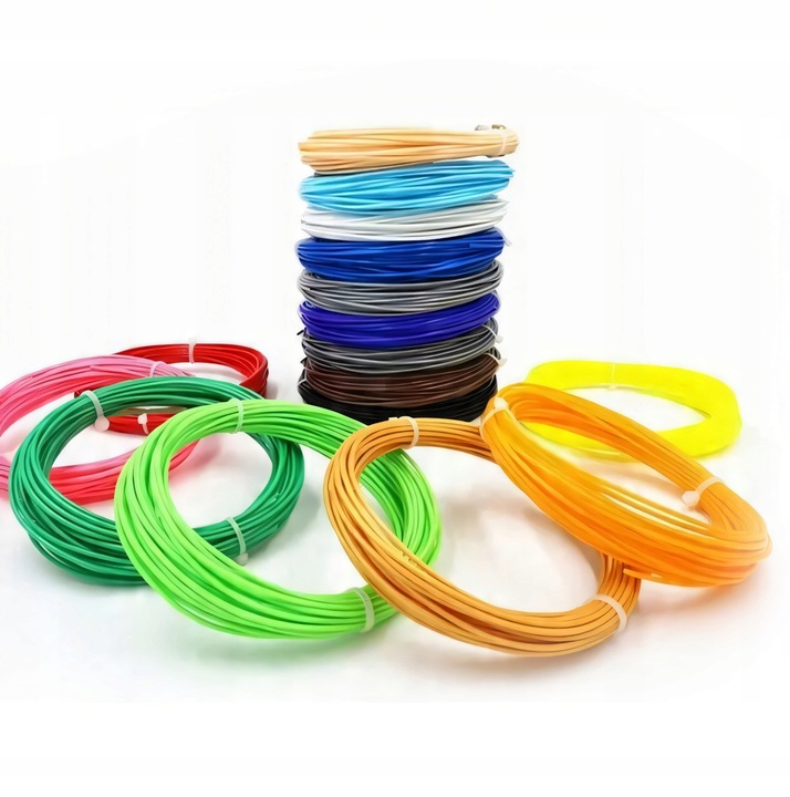 WKŁADY DO DŁUGOPISU 3D DLA DZIECI PLA SILK MAGIC COLOR 200 M