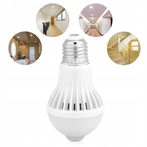 Żarówka LED E27 5W z czujnikiem ruchu i zmierzch