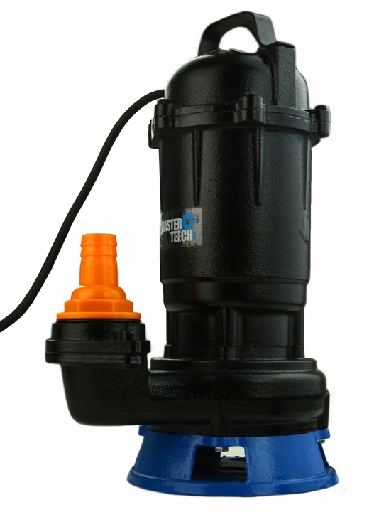 POMPA DO WODY CZYSTEJ BRUDNEJ SZAMBA SCIEKÓW Z ROZDRABNIACZEM Z WĘŻEM