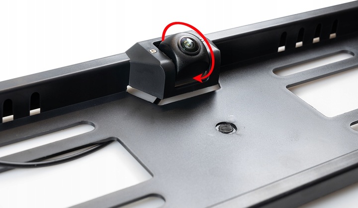 KAMERA COFANIA W RAMCE TABLICY REJESTRACYJNEJ 1280p AHD / NTSC FISHEYE 170°