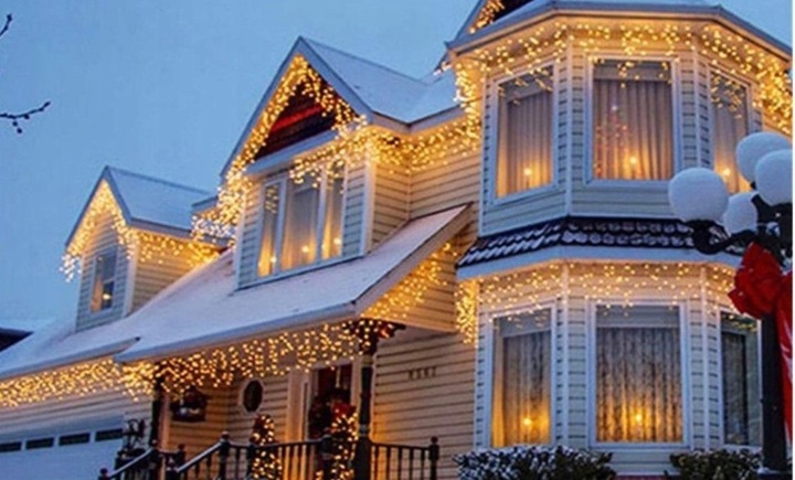 Sople Flash lampki Białe Ciepłe Zewnętrzne z flashem Biały Ciepły Flash