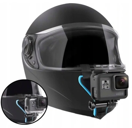 MOCOWANIE DO KASKU UCHWYT NA KASK KAMER GOPRO 12 11 10 9 8 7 6 5 XIAOMI DJI