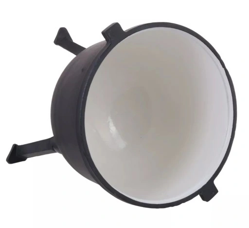 Kociołek żeliwny emaliowany garnek myśliwski 11 L