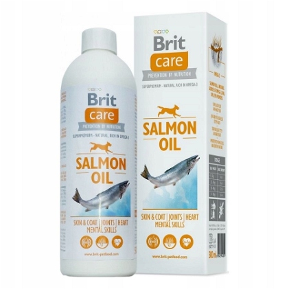 BRIT Care olej z łososia dla Psa 1000 ml
