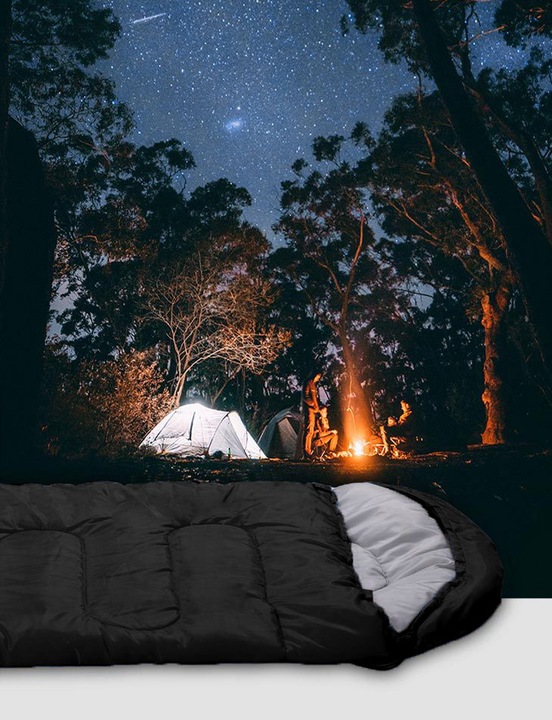 ŚPIWÓR TURYSTYCZNY KOŁDRA MUMIA KOKON LEKKI PRZENOŚNY