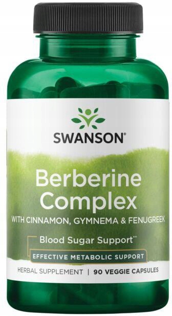 Swanson Berberyna Complex HCL insulinooporność 90k