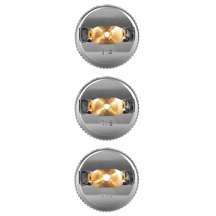 Pistolet Lakierniczy do malowania 1,4 + 1,8 + 2,5