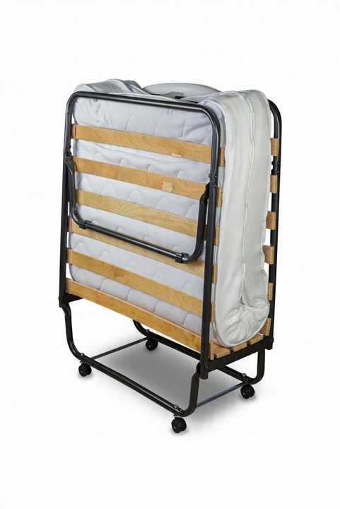 Łóżko składane polowe 190x80 COMO PREMIUM 13cm